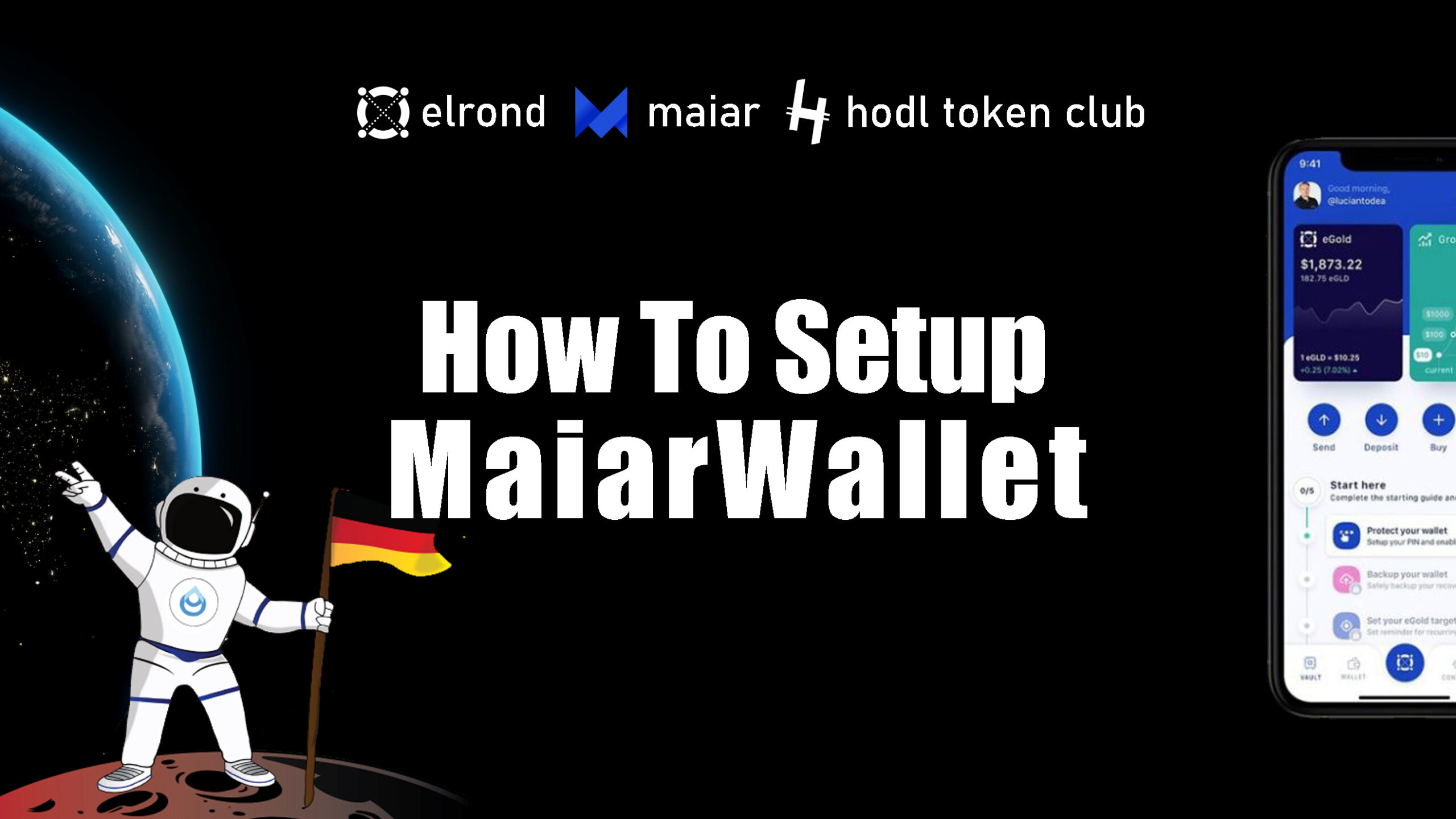 how set up maiar wallet